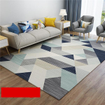 Moodne geomeetriliste mustritega vaip Lihtne pestav vaip libisemiskindel p&otilde;randavaip salongimati jaoks Kodu Magamistoa Elutoa vaip 120x160cm