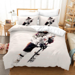 3D Hockey Series voodipesu komplekt Spordi tekipadjap&uuml;&uuml;r 2/3 t&uuml;kki DE135 * 200 poiste tuba t&auml;issuuruses pehme pestav kodukaunistus Baby 100x135cm
