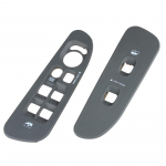 LHD esiukse akna l&uuml;liti raami t&otilde;stepaneeli katte trimmikomplekt sobib Dodge Ram 1500 2500 2002-2005 autotarvikutele Pair Gray