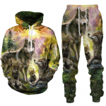 Hundi 3D tr&uuml;kitud kapuutsiga p&uuml;kste &uuml;likond meeste kevade ja s&uuml;gise vabaaja kampsun, pullover, meeste dressikomplekt, mood meeste r&otilde;ivaste &uuml;likond XXXL