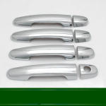 For Toyota Urban Cruiser XP110 Scion xD ist 2008 -2016 Gloss Black Chrome Car Door Handle Cover Trim Styling Car silver 0 Button