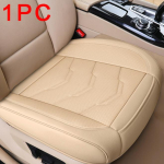 Autoistme kate PU nahast autoistme kaitse Autoistmed padi Surround Tool Four Seasons universaalne auto istmekate 1pc front beige gray