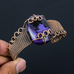 T&scaron;aroiidi v&auml;&auml;riskivist puhtast vasest traati m&auml;hitud k&auml;sitsi valmistatud manseti/k&auml;ev&otilde;ru ehted kingituseks Adjustable