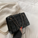 Uus ketikott Naiste moodne &otilde;lakott Trend Retro Crossbody kott valge