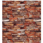 10tk 70*77*0,3cm 3D telliskiviseina kleebised Isekleepuv tapeet Dekoor Vaht Veekindel seinakatte tapeet elutuba DIY taust 10Pcs punane