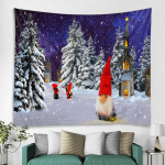 H&auml;id j&otilde;ule J&otilde;uluvana saani mustriga vaip Kodu Elutuba Magamistoa Seinakaunistus Pol&uuml;estervaip 100x75cm