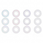 12 tk teemantn&otilde;usid 12Pcs diamond dish (180pcs diamonds)