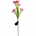 Solar Lily maapinnale paigaldatav lamp Parim valik p&auml;ikeseenergia lillede jaoks v&auml;listingimustes veekindlate p&auml;ikesevalgustite jaoks aiavalgustid multicolor light