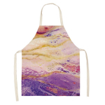 1 pakk v&auml;rvilised marmorist m&auml;&auml;rdumiskindlad k&ouml;&ouml;gip&otilde;lled Naiste linane kodupuhastus Toiduvalmistamine K&uuml;psetamine V&ouml;&ouml;koha pudip&otilde;lled 47x38cm