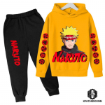 Teismeliste laste riided Beebipoiste kost&uuml;&uuml;mid Jaapan Anime Naruto dressip&uuml;ksid 2 tk Laste poiss, talve puuvillane prinditud komplekt 120
