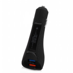 2/3 USB-pordiga autolaadija Qc 3.0 autotelefoni laadija kiirlaaditav auto sigaretis&uuml;&uuml;taja Apple Samsung Huawei jaoks 2 USB must