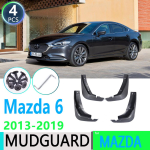 jaoks Mazda 6 Atenza GL GJ 2013~ 2014 2015 2016 2017 2018 auto poritiib porilaud porikaitse pritsmeklapp 4tk auto black