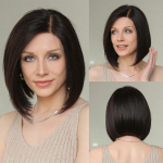 HAIRCUBE Inimjuustest parukad Must Bob pitsiga eesmised parukad Eelkitkutud HD pitsist eesmised parukad L&uuml;hikesed sirged Remy inimjuustest parukad