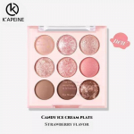 J&auml;&auml;tise lauv&auml;rvipalett Glitter Rose Aegyosal p&otilde;sepuna kaerapiima tee lillad lauv&auml;rvid jahedas toonis korea meik naistele kosmeetika
