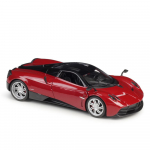 1/24 Scale WELLY Pagani Huayra sulamist automudel, survevalu metallist m&auml;nguasjas&otilde;idukid, automudel K&otilde;rge simulatsiooniga kollektsioon, kingitused lastele 1/24-19.4x8.5x5.2cm punane