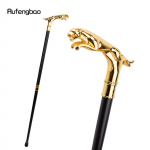 Kuldne luksuslik sabaga jalutuskepp Moodne jalutuskepp peo jaoks Dekoratiivne jalutuskepp Elegantne Crosier Knob jalutuskepp 93 cm