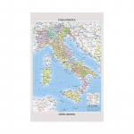 Dekoratiivne riputatav pilt Itaalia kaart Itaalia kaart seinakaunistus maal kunstiplakatid kodukaunistus &otilde;ppevahendid kodukaunistus 59*42cm