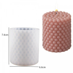 Geomeetria mullpalli silinder silikoonk&uuml;&uuml;nla vorm 3D sf&auml;&auml;riline sammas seebi krohv vorm &scaron;okolaadij&auml;&auml; valmistamise vorm