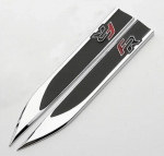 2 tk Kleebised Istmed Autode kujundamise tarvikud Autopaneelid K&uuml;ljesildid Terad Dekoratiivsed kleebised Isikup&auml;rastatud autokleebised 1