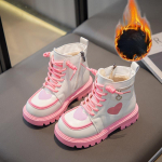 S&uuml;gistalv t&uuml;drukute t&otilde;mblukk Love Heart Print Fashion Laste pl&uuml;&uuml;sist l&uuml;hikesed saapad 26 must