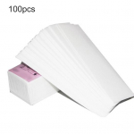 100 tk &uuml;hekordselt kasutatavad mittekootud vahast depilatsioonipaberist jalgade karvaeemaldustarvikud