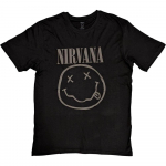 Nirvana must naeratus unisex T-s&auml;rk S