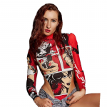 Pikkade varrukatega body Mafia TRK4-P80 TotalFit (06399606) S