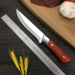 Koka noad komplektid roostevabast terasest tapamaja konditusnuga lihuniku nuga terav viilutamisnuga #1 Mouth knife