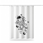 Vannitoa paksendatud veekindel kardin Hallituskindel du&scaron;ikardin Du&scaron;ikardin du&scaron;ikardin Vannitoa kardin vaba perforatsioon 80x180