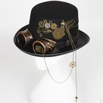 Mehed Naised Steampunk Top M&uuml;tsid Gooti kaitseprillid Kost&uuml;&uuml;mk&uuml;bar