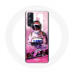 Vivo Y72 vormel 1 &uuml;mbris Sergio P&eacute;rez F1 Driver Pink