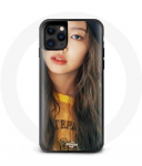 &Uuml;mbris iPhone 11 Blackpink Jennie Teaseri jaoks