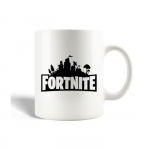 Mug en C&eacute;ramique Fortnite Logo Noir