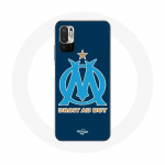 Coque pour Xiaomi Redmi Note 10T 5G Olympique de marseille OM logo bleu
