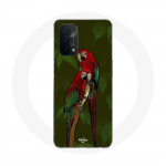 &Uuml;mbris Oppo A54 5G Pionus Parrot Red jaoks