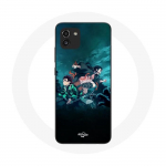 Coque pour Samsung Galaxy A03 Demon Slayer Manga Tanjiro et Nezuko