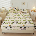 Uued Milk Velvet tepitud linad, nahas&otilde;bralik antibakteriaalne tr&uuml;kitud voodikate, voodikaitse, Simmonsi kaitsekate 90cmx200cm