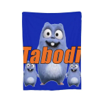 Naljakas Grizzy ja Lemmings multifilmitegelase tekk Flanell-tekk voodi kate Elutoa piknikureisi kodudiivan 75x100cm 30x40in