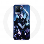 Coque Vivo v21 5G wednesday Mercredi Addams