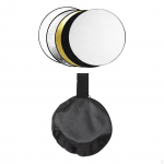 Valguspeegeldi fotograafia kokkuklapitav &uuml;mmargune kotiga kaasaskantava mitmeketta hajuti 30cm