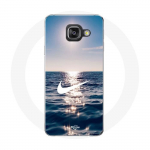 Coque - Maniacase - Samsung Galaxy A5 2016 - Silicone - Souple - Nike Logo Blanc Mer Solei must
