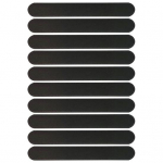 10 tk golfim&uuml;tsi vooderdused higipadjad Suurep&auml;rane higi imav isekleepuv m&uuml;tside jaoks Visiiirid s&auml;rgikraed must