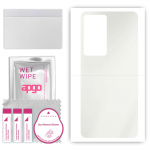 apgo MATTE Protective Skin Sticker for the back compatible with Xiaomi Redmi K40S, Wrap Film, Hydrogel Film, Flexible, Soft TPU with positioning layer