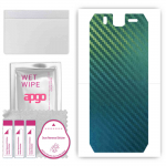 apgo Protective Skin Sticker for the back compatible with Ulefone Armor 3W, Wrap Film, Foil, Vinyl - Pattern Carbon Chameleon CAKA1