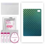 apgo Protective Skin Sticker for the back compatible with Asus Apad 10 Pro, Wrap Film, Foil, Vinyl - Pattern Carbon Chameleon CAKA1