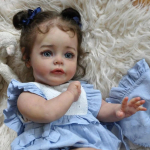 60 cm Suesue Reborn Baby Doll Pehmest riidest kehalelu t&uuml;drukule K&auml;sijuurtega juustega Reborn Dolls M&auml;nguasjad Kingitus 60cm Cloth Body Doll
