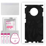 apgo Protective Skin Sticker for the back+sides compatible with Xiaomi Mi 10T Lite 5G, Full Wrap Film, Foil, Vinyl - Pattern Black Camo