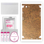 apgo Protective Skin Sticker for the back+sides compatible with Apple iPhone 6 Plus, Full Wrap Film, Foil, Vinyl - Pattern Rusty Copper