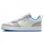 Nike Court Borough Low Recraft GS Light Iron Ore Vapor Green Laste tossud Hall Valge Foto-Sinine DV5456-005 36