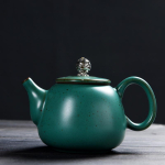 JIA-GUI LUO-Keraamiline Kung Fu teekomplekt, Jaapani stiilis teekomplektid, Teekann, Samovar-veekeetja, H005 180ML8 black